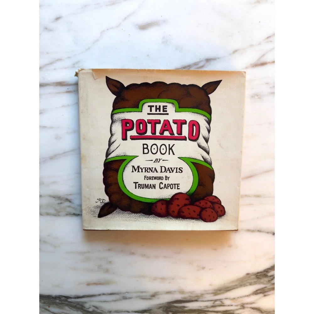 Vintage The Potato Book Cookbook Myrna Davis Truman Capote Foreword